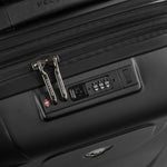 حقيبة أمتعة بيجو زيب هارد كيس بأربع عجلات مزدوجة قابلة للتمدد