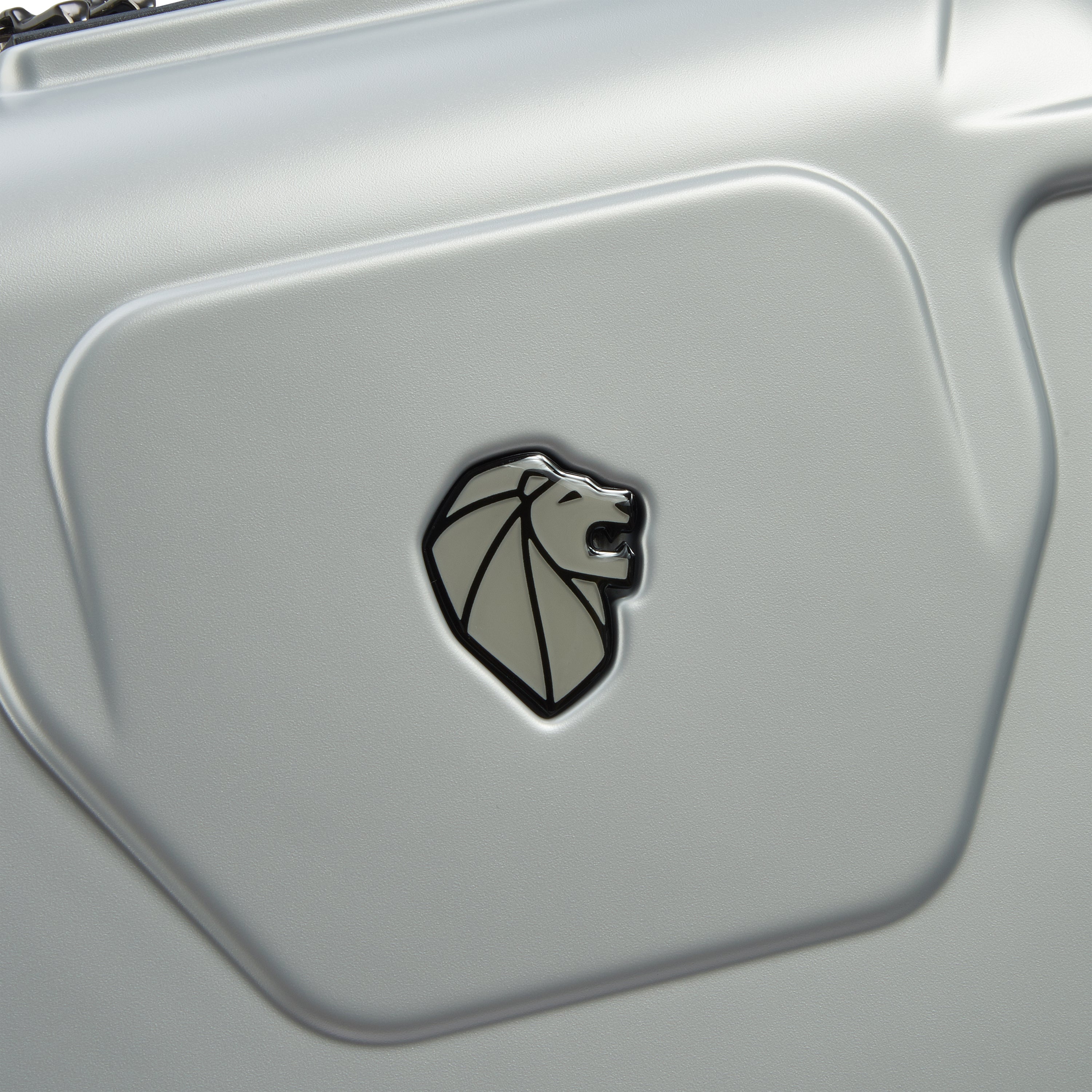 حقيبة أمتعة بيجو زيب هارد كيس بأربع عجلات مزدوجة قابلة للتمدد