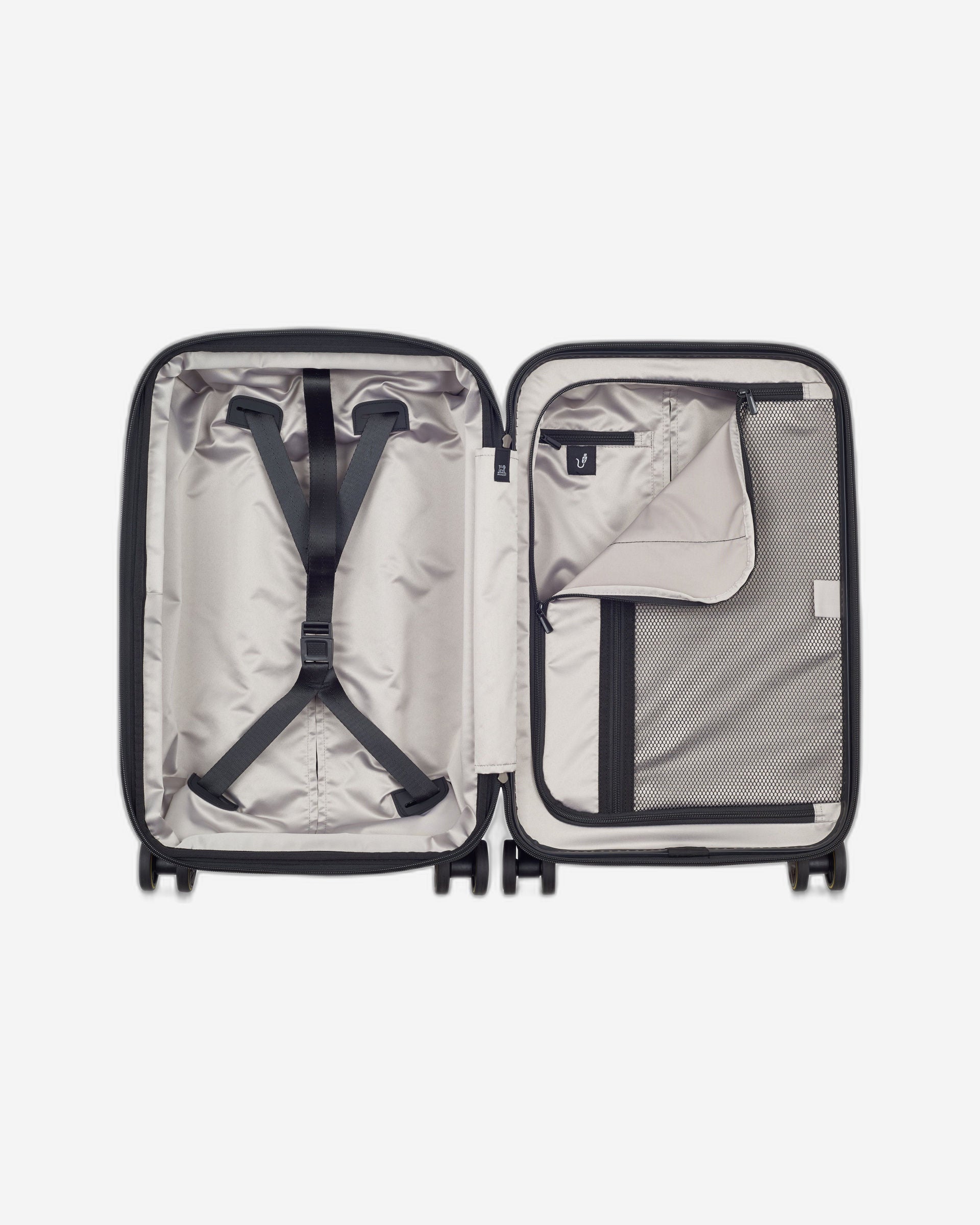 حقيبة أمتعة بيجو زيب هارد كيس بأربع عجلات مزدوجة قابلة للتمدد