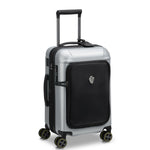 حقيبة بيجو زيب الصلبة ذات العجلات الأربع المزدوجة