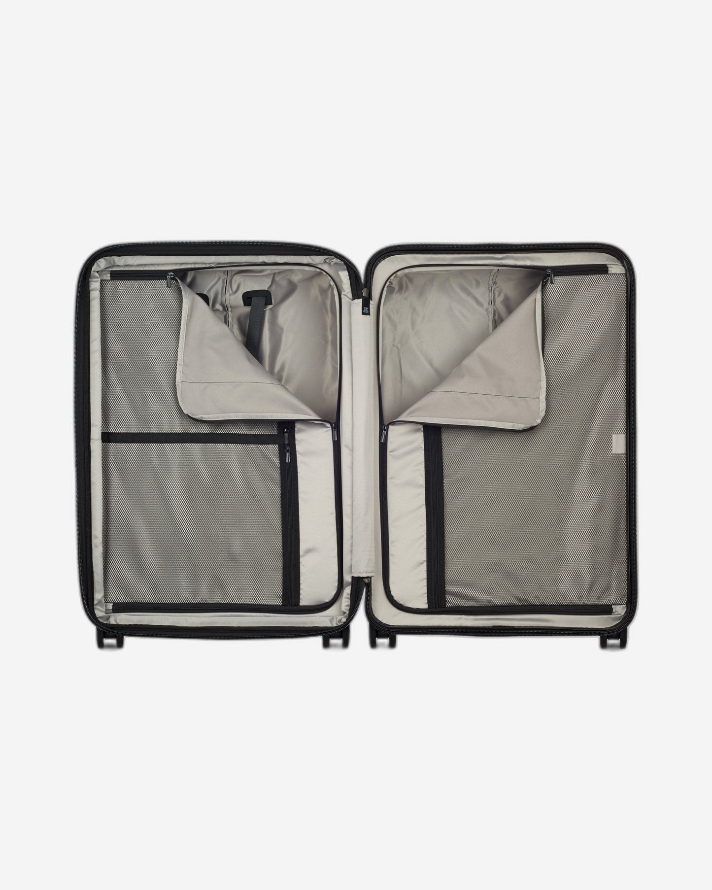 حقيبة أمتعة بيجو زيب هارد كيس بأربع عجلات مزدوجة قابلة للتمدد