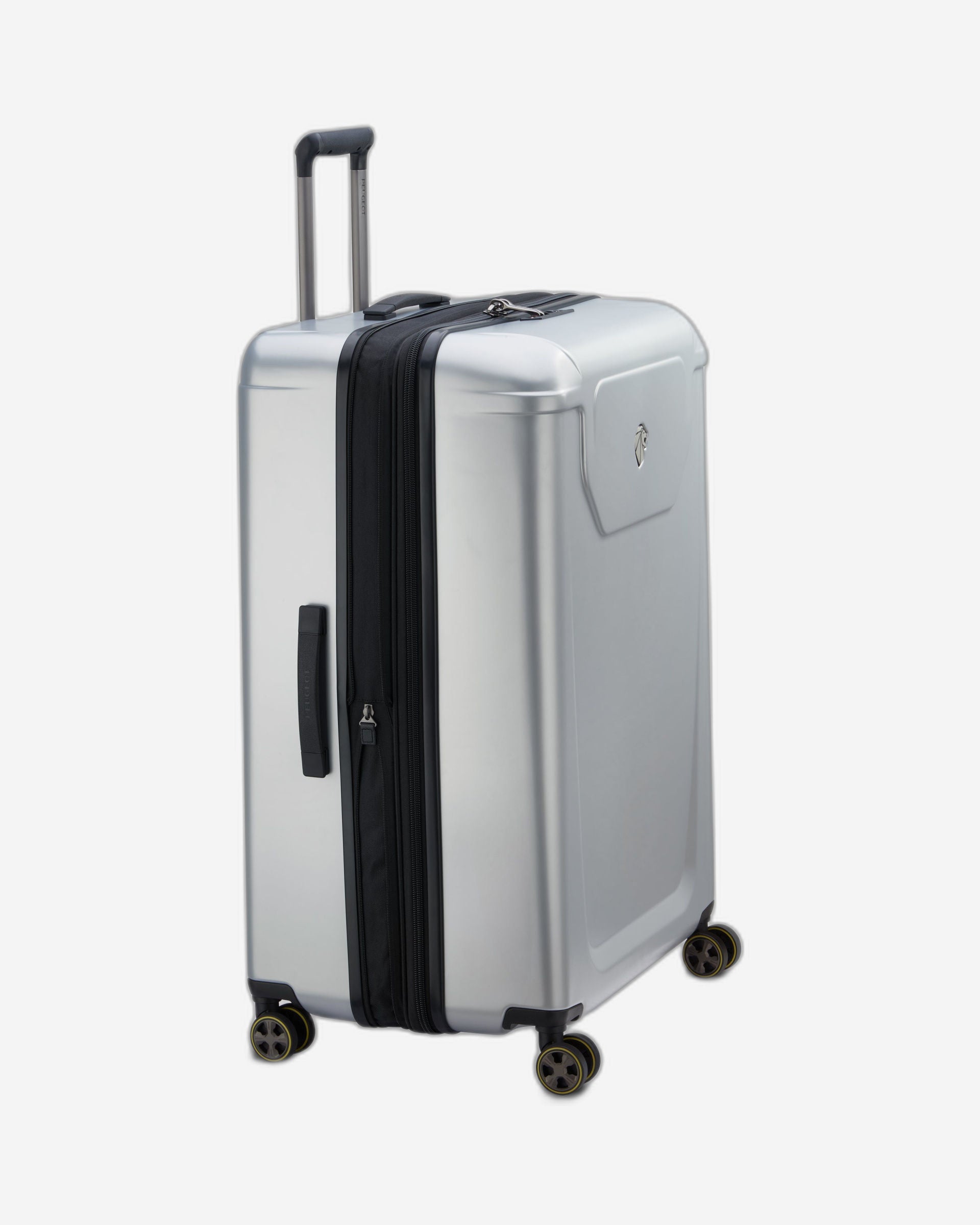 حقيبة أمتعة بيجو زيب هارد كيس بأربع عجلات مزدوجة قابلة للتمدد