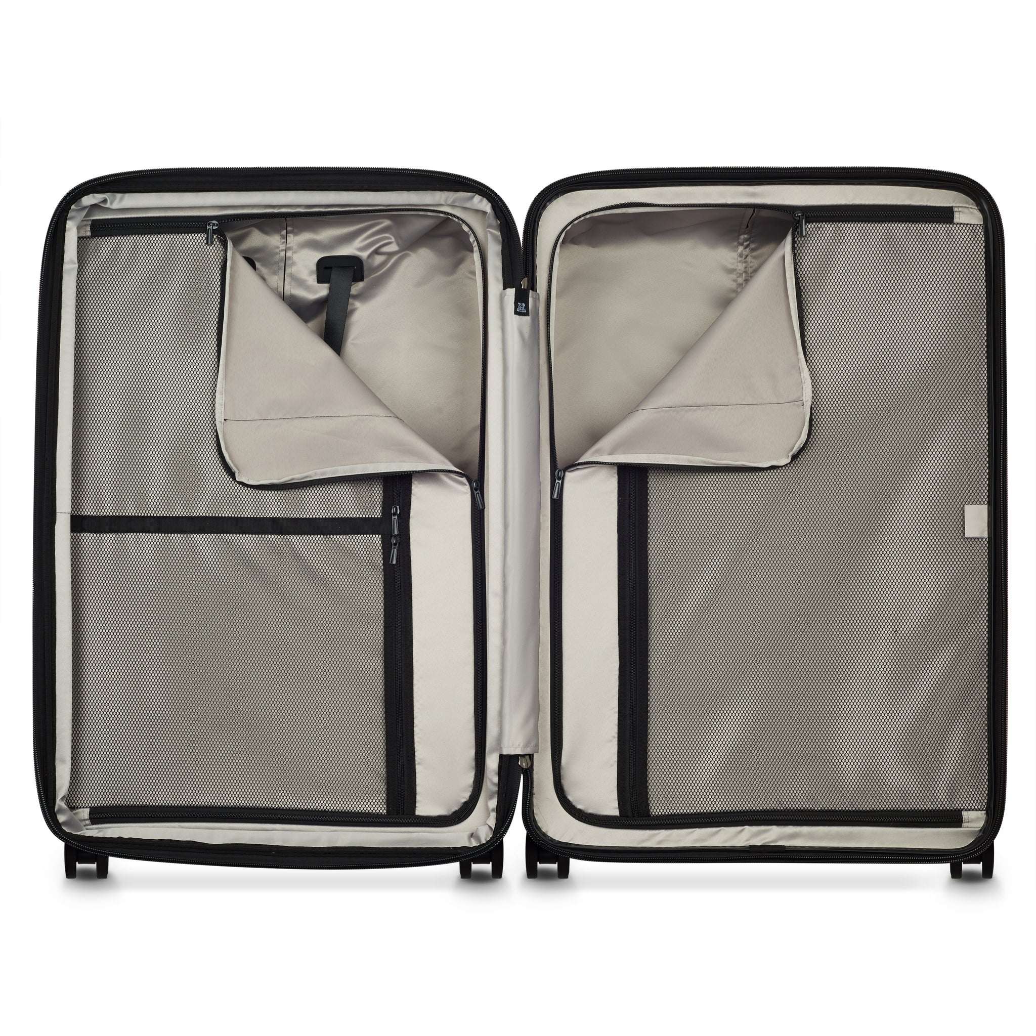 حقيبة أمتعة بيجو زيب هارد كيس بأربع عجلات مزدوجة قابلة للتمدد