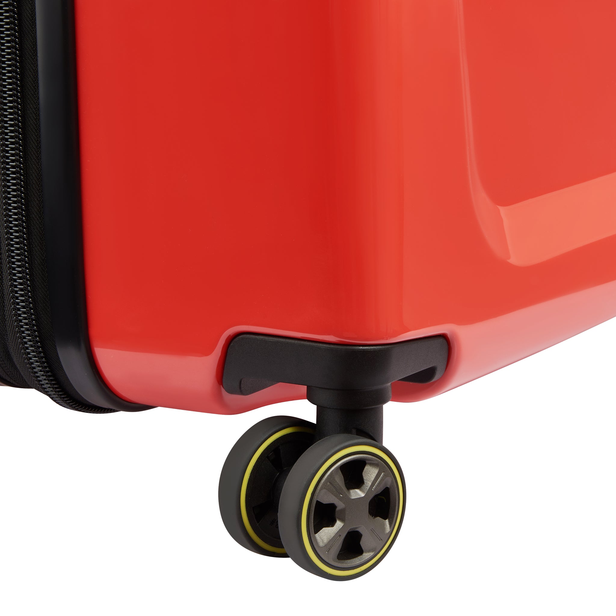 حقيبة أمتعة بيجو زيب هارد كيس بأربع عجلات مزدوجة قابلة للتمدد