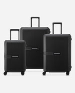 Delsey Paris Securitech Stone 3Piece Set 4 Double Wheel Trolley
