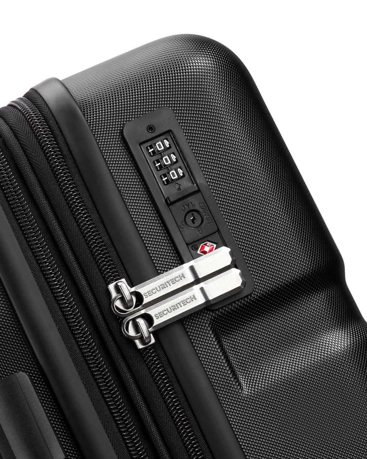 Delsey Paris Securitech Slash 3 Piece Set Expandable Luggage + Free Backpack
