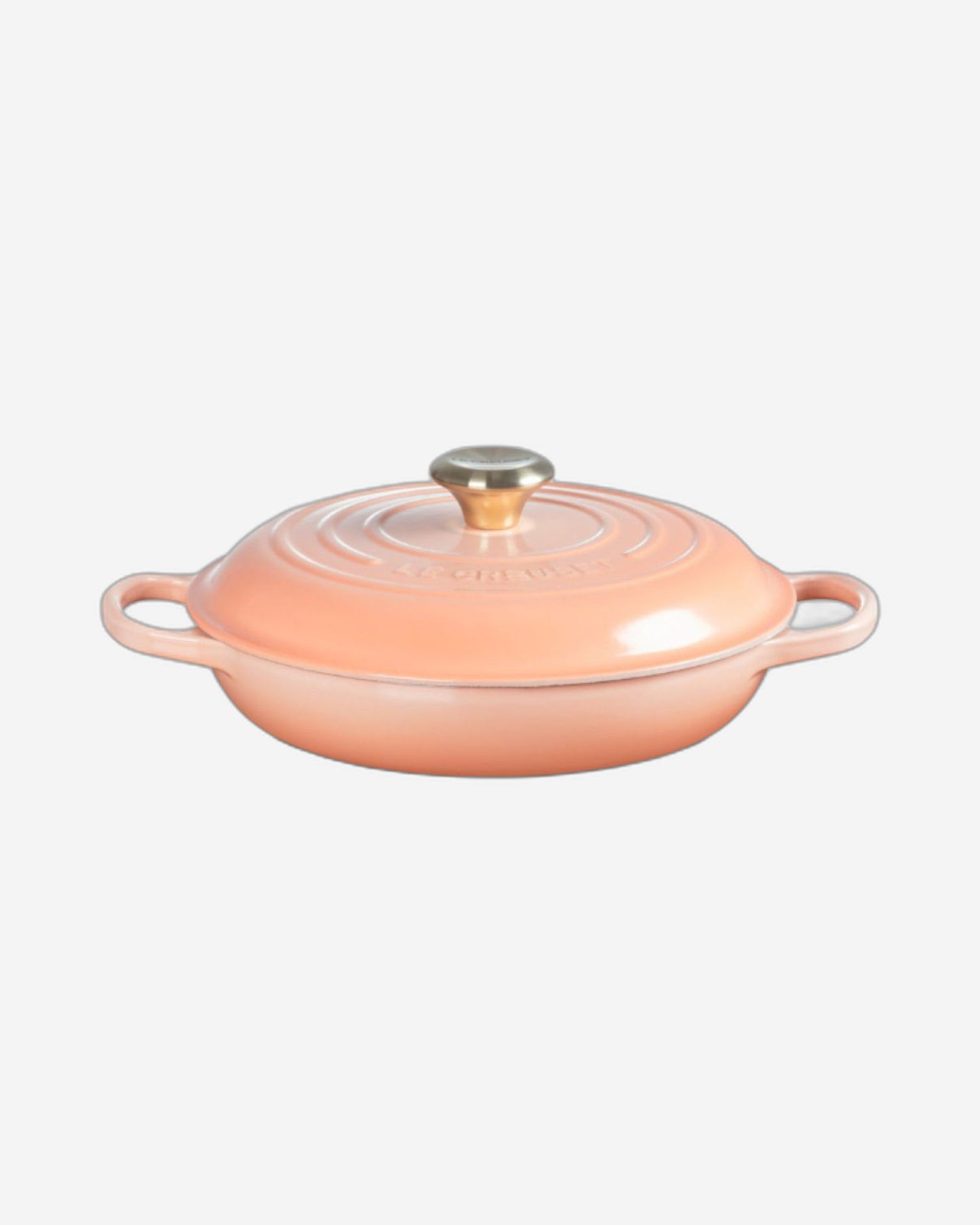 كسرولة من الحديد الزهر من Le Creuset Signature - 26 سم - Pêche