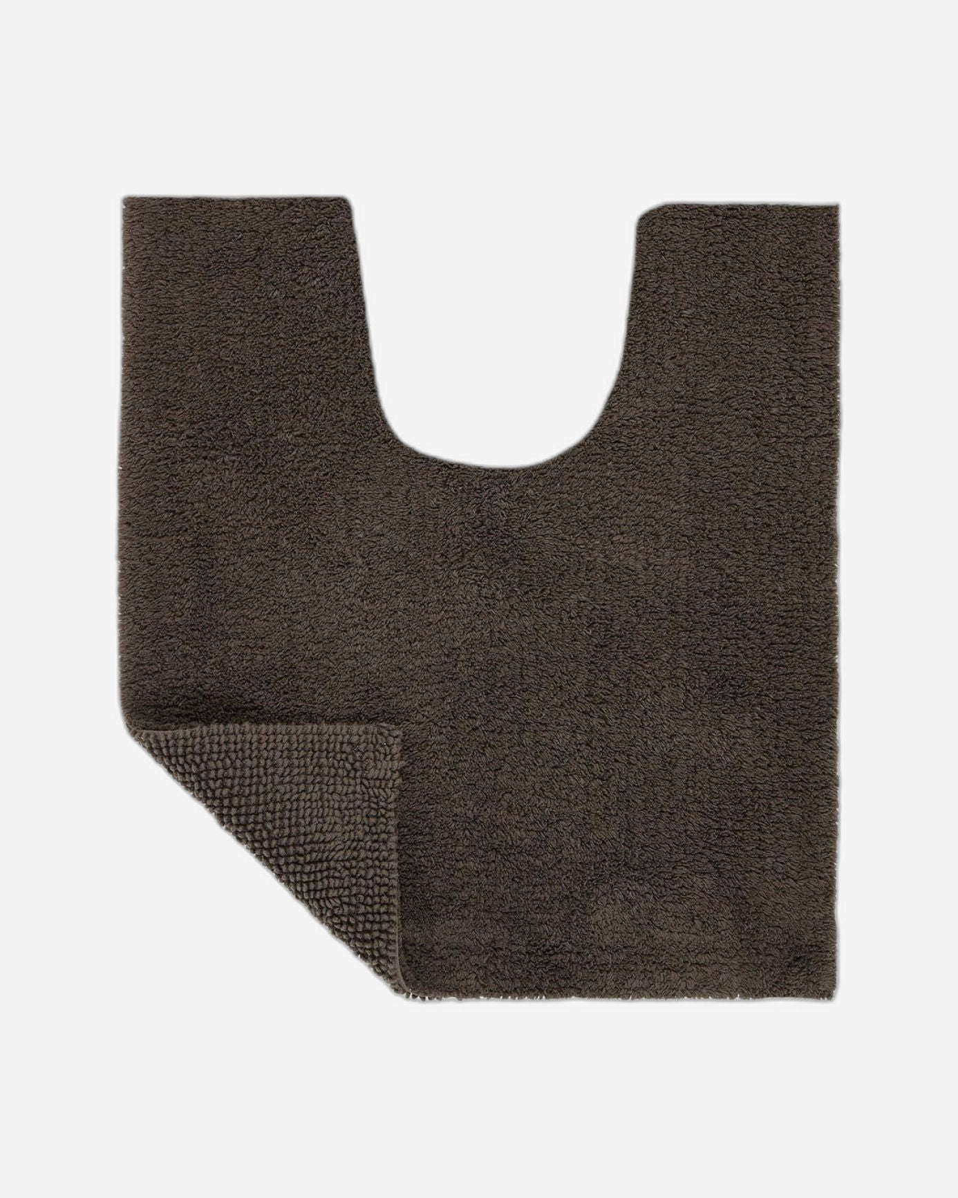 سجادة حمام كريستي "قابلة للعكس" باللون الجرافيتي