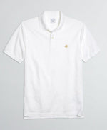 KNT SS SUPIMA STRETCH POLO SLIM WHITE