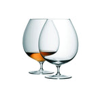 LSA Bar Brandy Glass Clearx 2