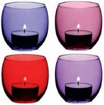 Coro Tealight Holder H6.5cm Assorted x 4