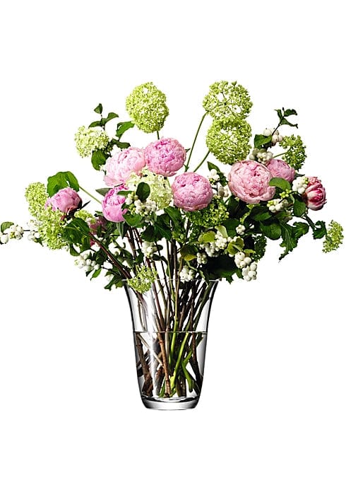 LSA Flower Open Bouquet Vase Clear