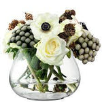 LSA Flower Table Arrangement Vase Clear