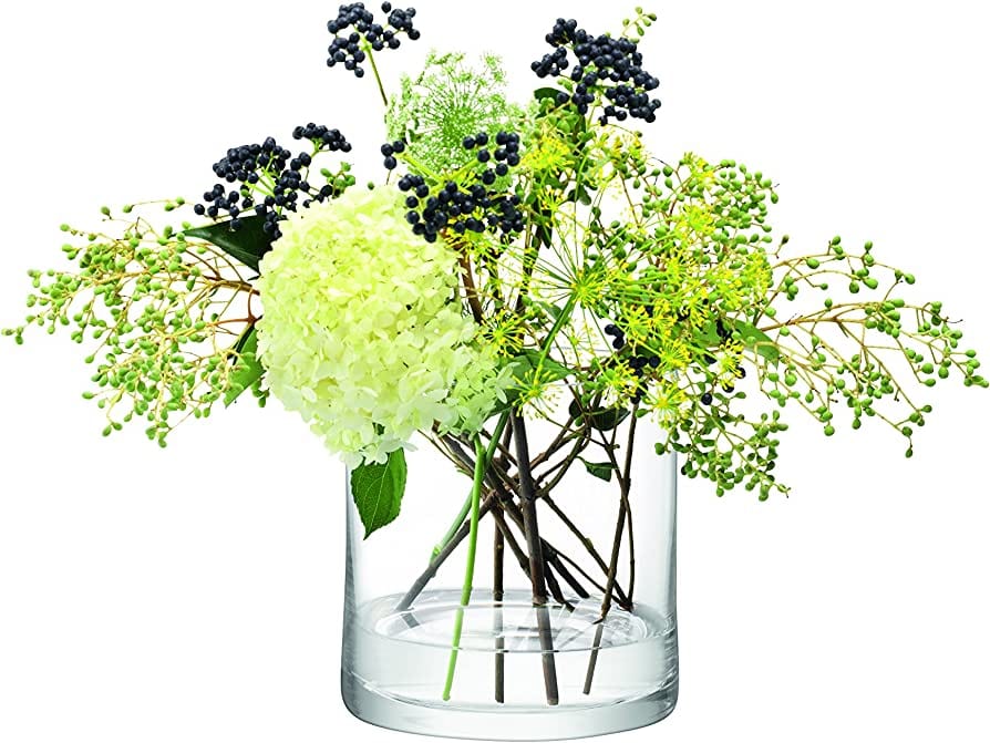 LSA Column Vase/Candleholder Clear