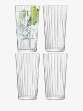 LSA Gio Line Juice Glass Clearx 4