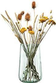 LSA Mia Vase/Lantern Recycled/Part Optic