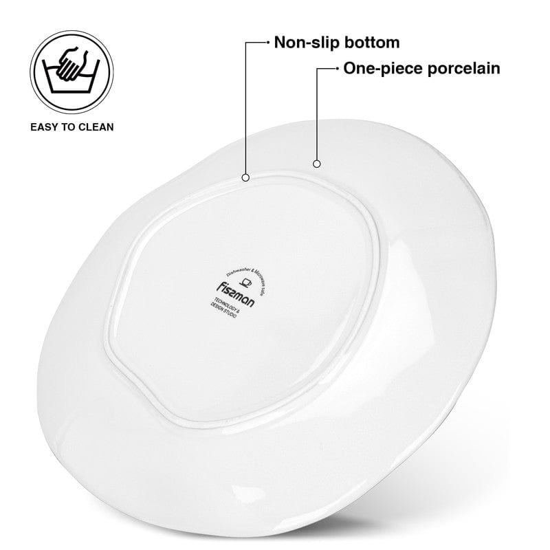 أطباق فيسمان جالاكتيكا من البورسلين، قطعتين، مقاس 21 سم