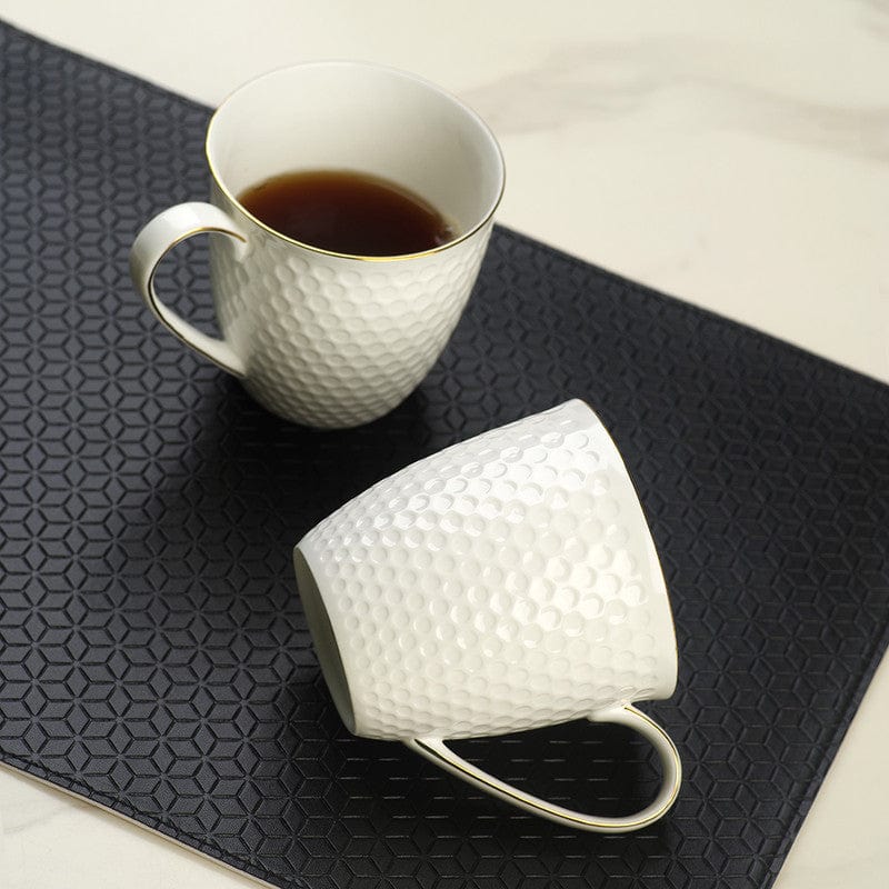 أكواب فيسمان من قطعتين نومي 400 مل من الخزف العظمي الفاخر