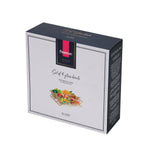 وعاء فيسمان بريستين الزجاجي الشفاف، 4 قطع، مع حامل معدني، 280 مل/21.7×21×5.3 سم