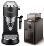 De'Longhi Dedica Style Pump Espresso Machine BLACK, EC685.BK+KG79 (Bundle) - Jashanmal Home