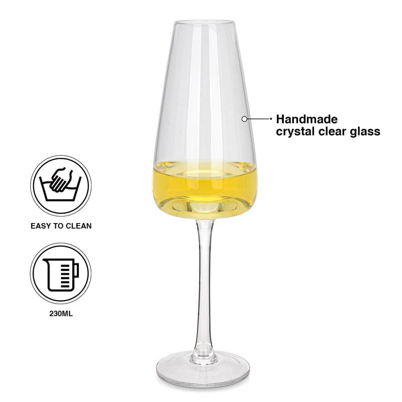 طقم كأس شمبانيا فيسمان، قطعتين، سعة 230 مل