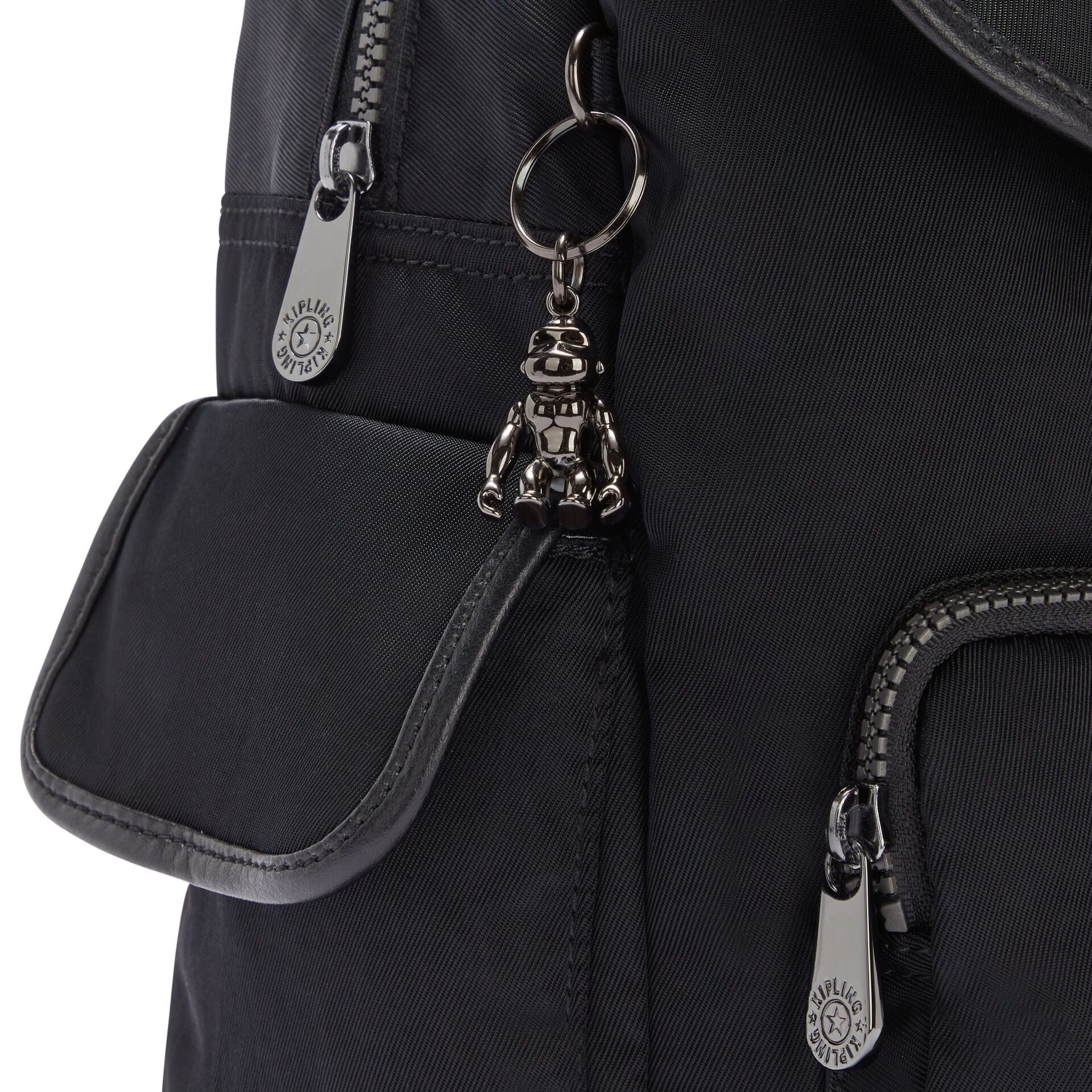 حقيبة ظهر كيبلينج سيتي باك إس سوداء صغيرة C2I2525-53F