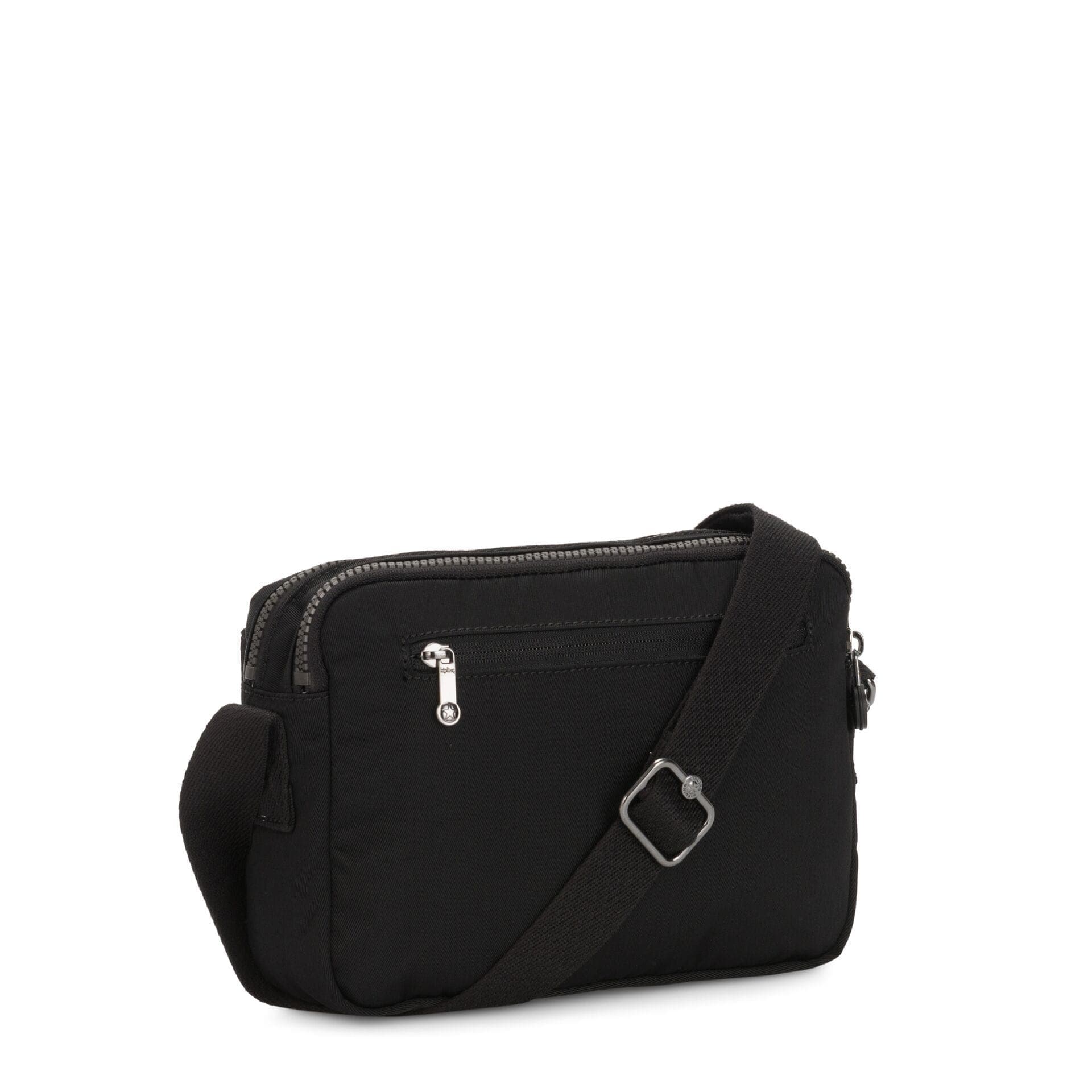 حقيبة كتف متوسطة الحجم من كيبلينج أبانو إم، لون أسود غني، C2I6847-53F