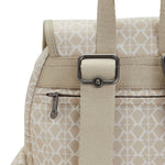KIPLING Backpacks Female Signature Beige CITY PACK S