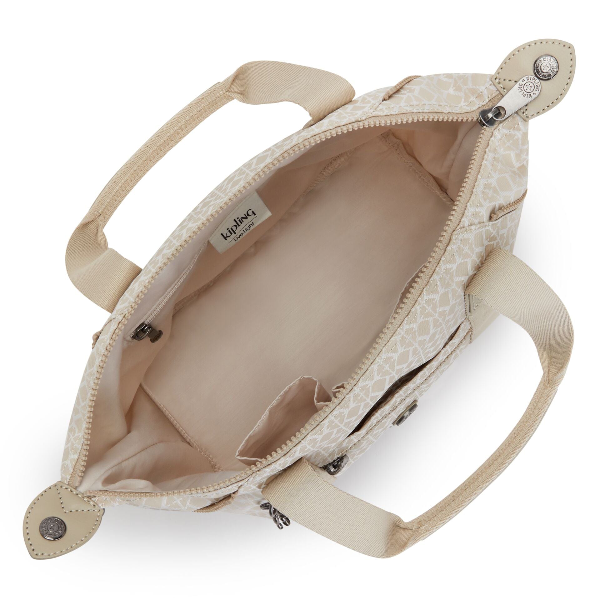 KIPLING Shoulder Bags Female Signature Beige ART MINI