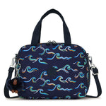 KIPLING-Miyo-Insulated medium lunch bag with trolley sleeve-Fun Ocean Print-I2989-W92