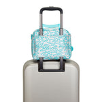 حقيبة غداء كبيرة من كيبلينج ميو ميتاليك بالم مع جراب عربة C2I4126-1PM