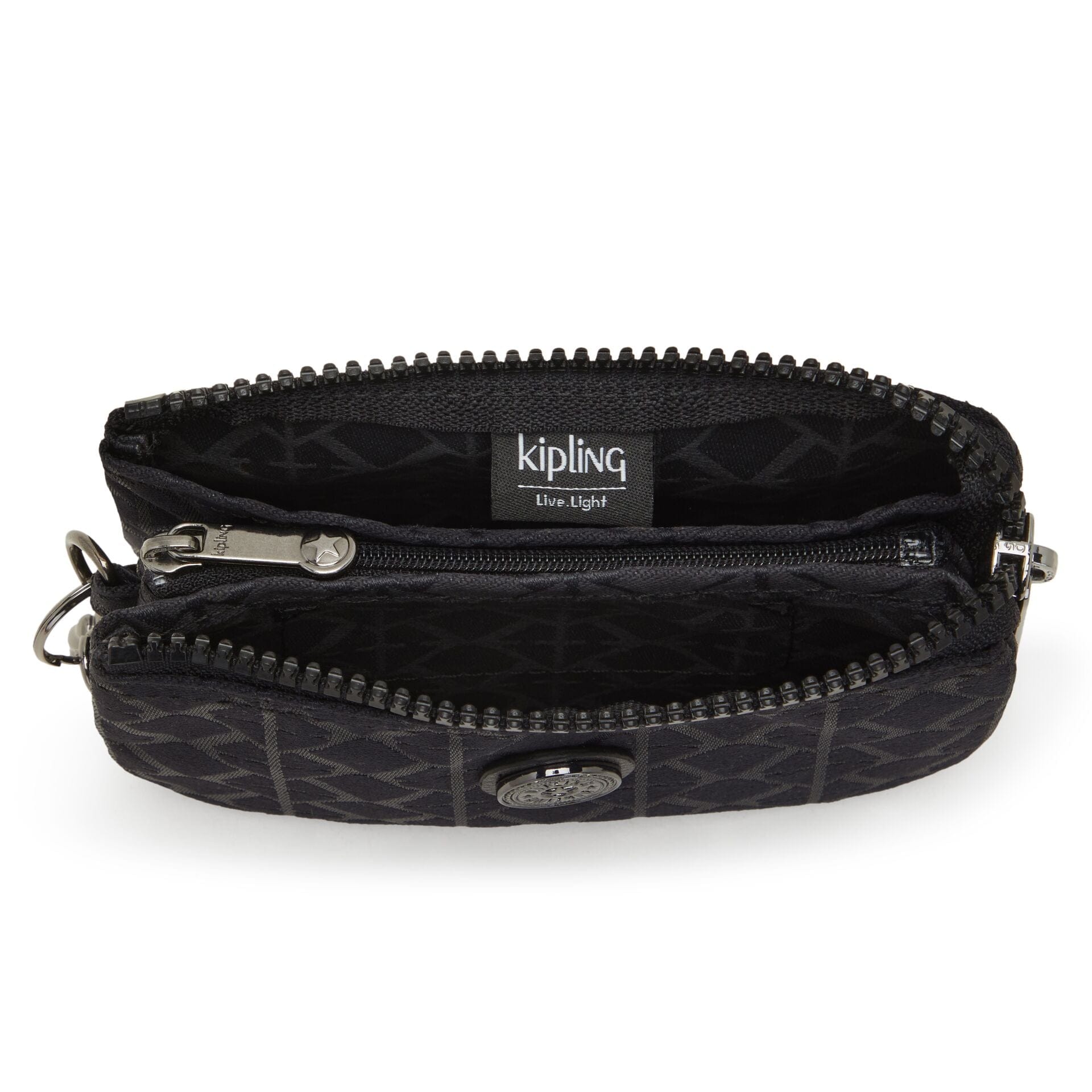 محفظة كيبلينج كرييتيفيتي إس سيجنتشر سوداء صغيرة C2I4194-M34