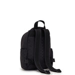 حقيبة ظهر صغيرة Kipling Delia Mini Signature Blk Q C2I4563-M34