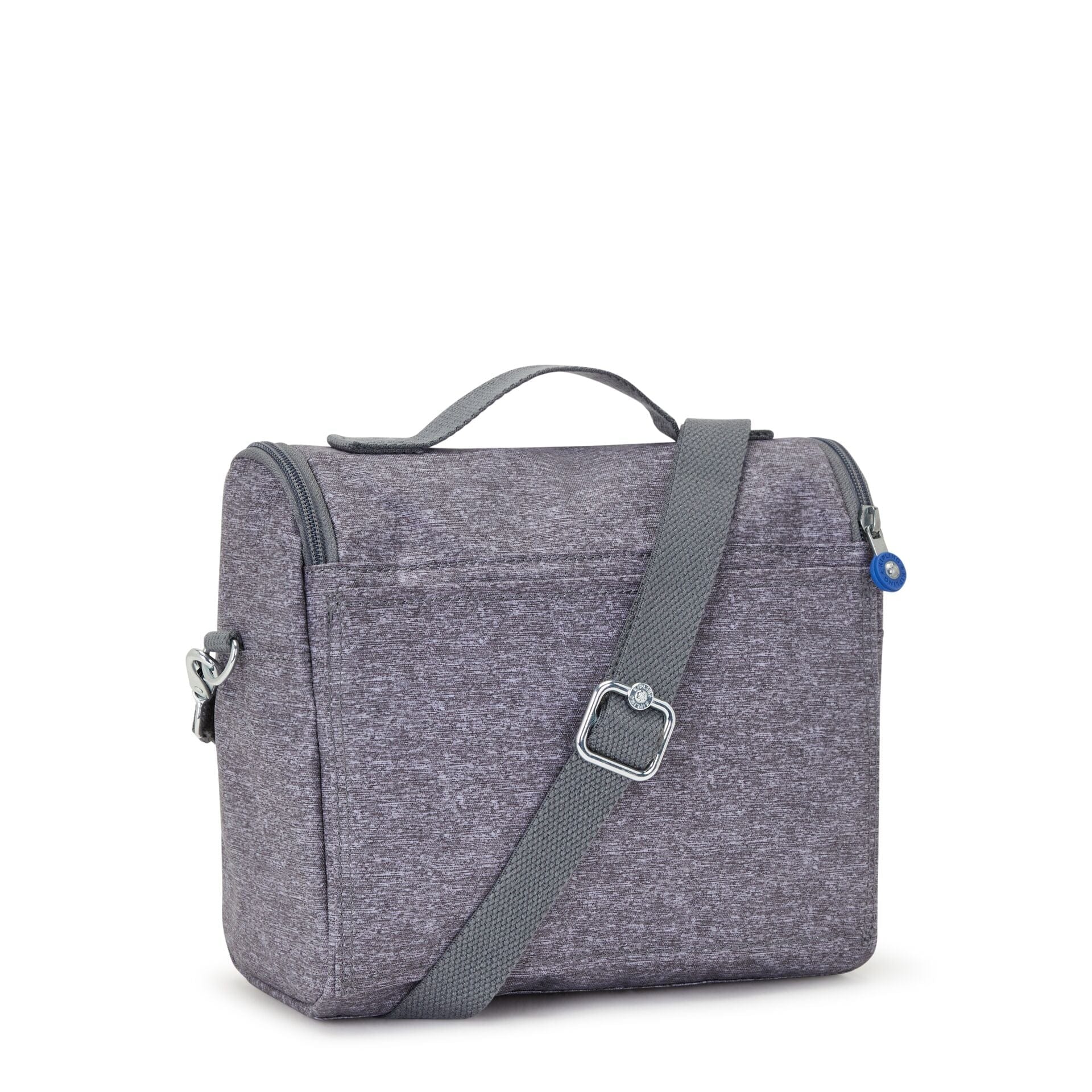 حقيبة غداء كيبلينج نيو كيشيرو، كبيرة الحجم، من قماش جيرسي تقريبًا، مع جراب عربة، طراز C2I5356-1GB