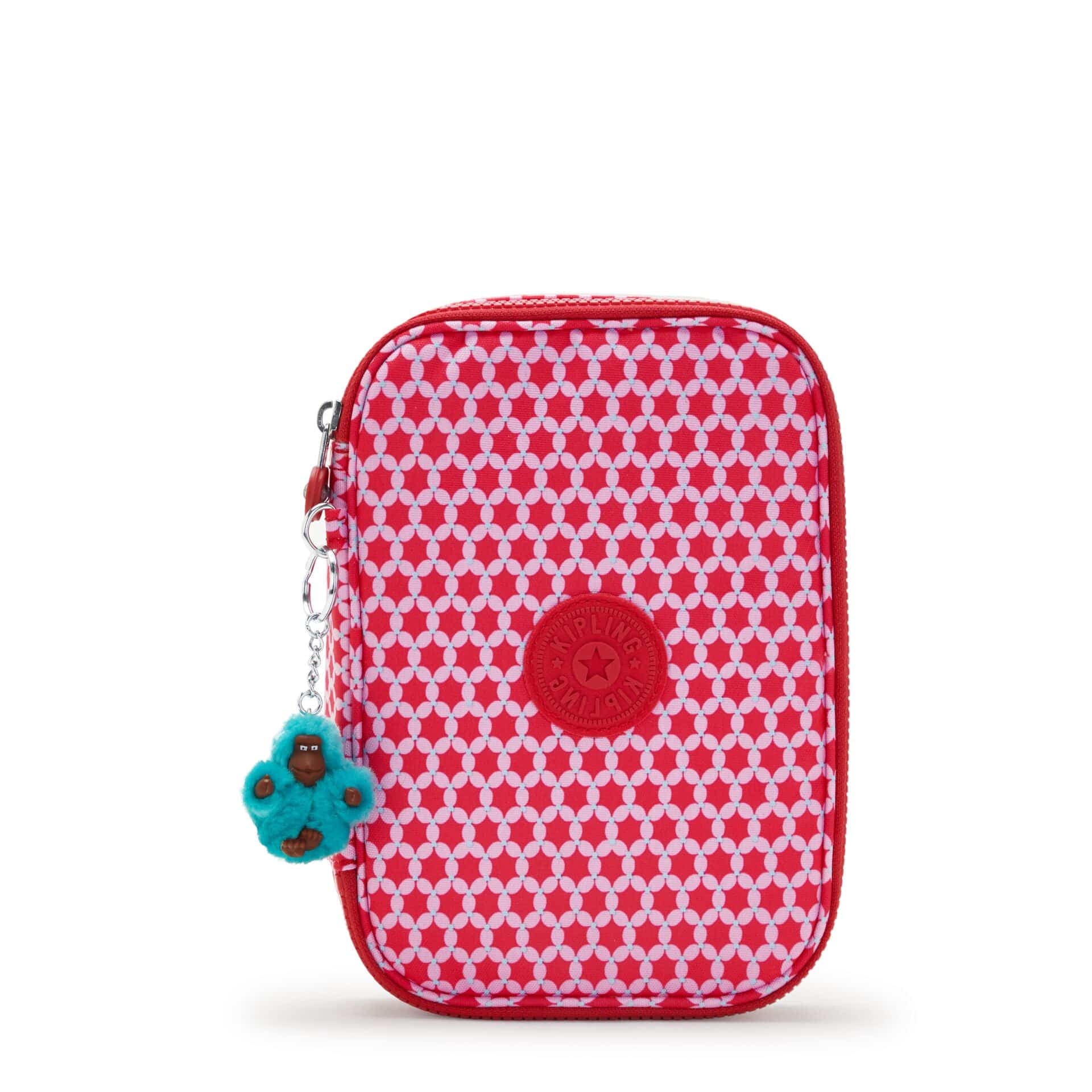 KIPLING-100 Pens-Large pencase-Starry Dot Prt-I6002-5DT