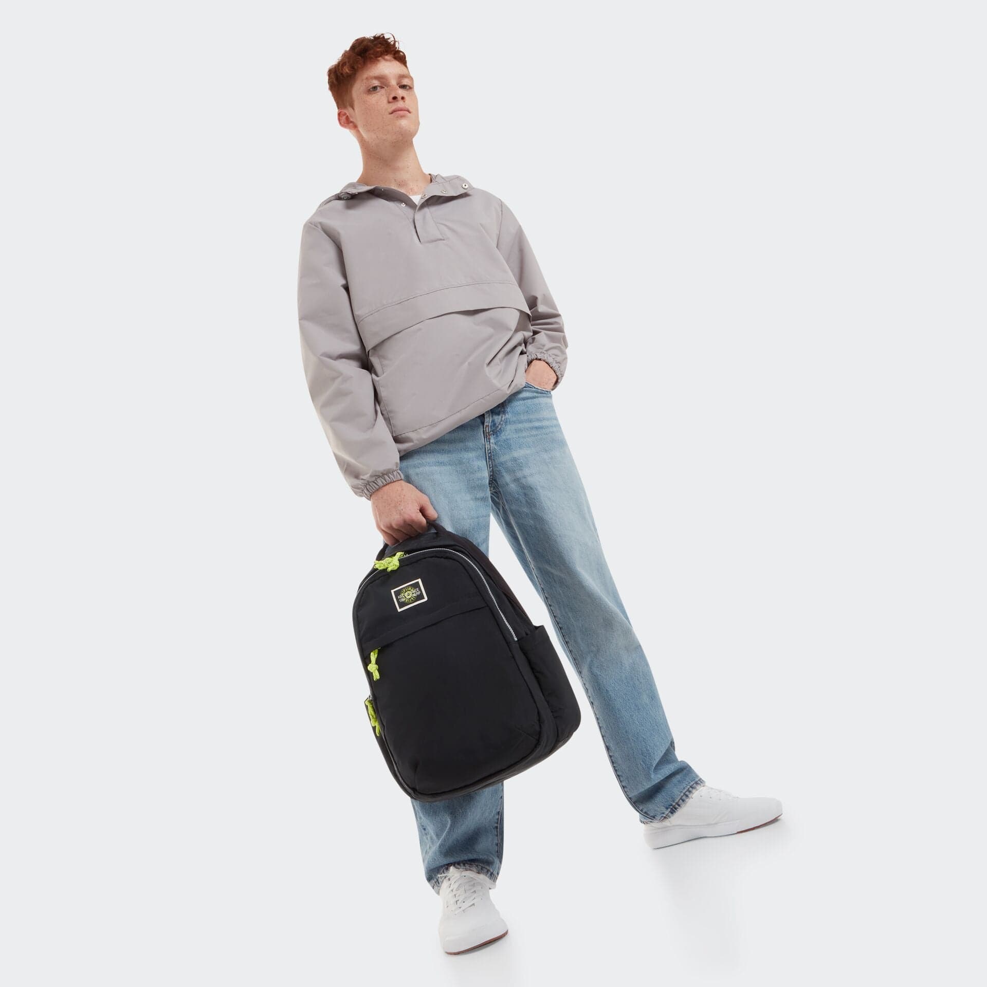 KIPLING-XAVI-Large backpack-Valley Black C-I7008-74M