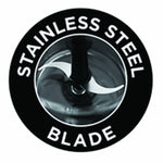 مفرمة صغيرة من راسل هوبز مع وعاء زجاجي وشفرة من الفولاذ المقاوم للصدأ