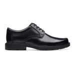 Clarks Kerton Lace - Shoes - Black Leather - 261656057 - G Width (Standard Fit)