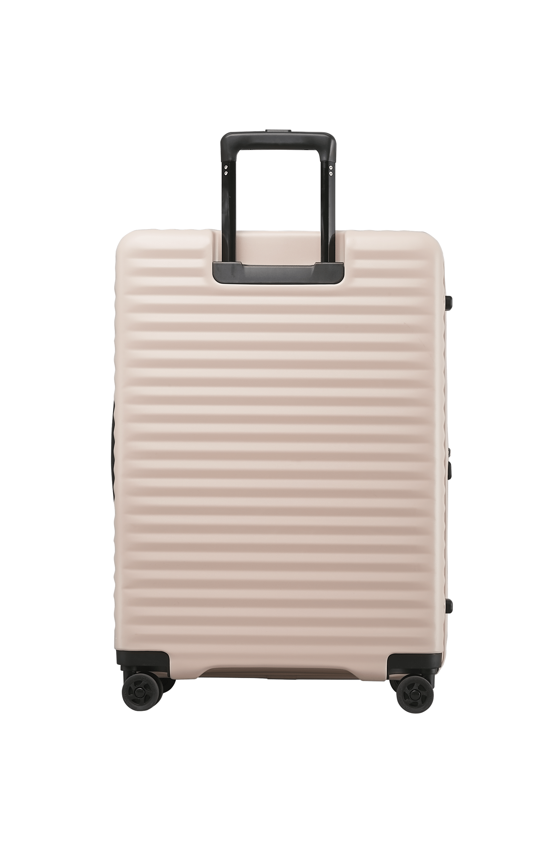 عربة أمتعة إيكولاك سيليسترا، مقاس 24 بوصة، بأربع عجلات مزدوجة، وردية اللون - PC183 وردي 24