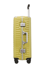 عربة أمتعة إيكولاك سيليسترا 24 بوصة بأربع عجلات مزدوجة لتسجيل الوصول، لون أصفر - PC183 أصفر 24