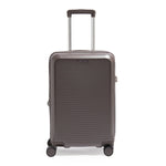 Echolac Sense 56cm Hardcase Expandable 4 Double Wheel Cabin Luggage Trolley Brown - CHT0023S -20 Brown