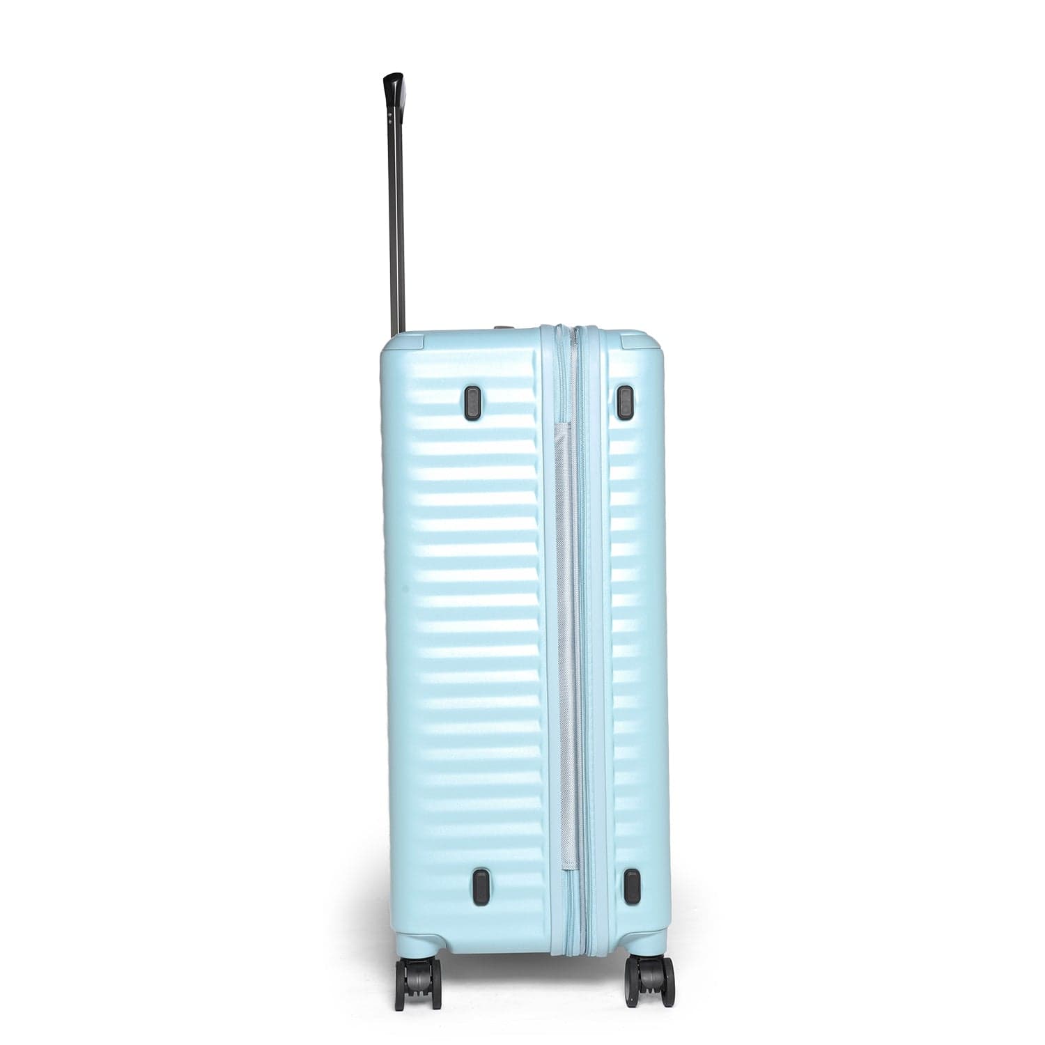 حقيبة سفر إيكولاك سيليسترا الصلبة القابلة للتوسيع، مقاس 76.5 سم، مزودة بأربع عجلات مزدوجة، لون أزرق داكن - PC183XA