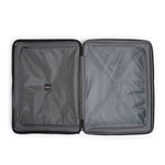 حقيبة سفر صلبة قابلة للتوسيع من إيكولاك فورزا، مقاس 55 سم، مزودة بأربع عجلات مزدوجة، لون أسود - PW005 20 أسود