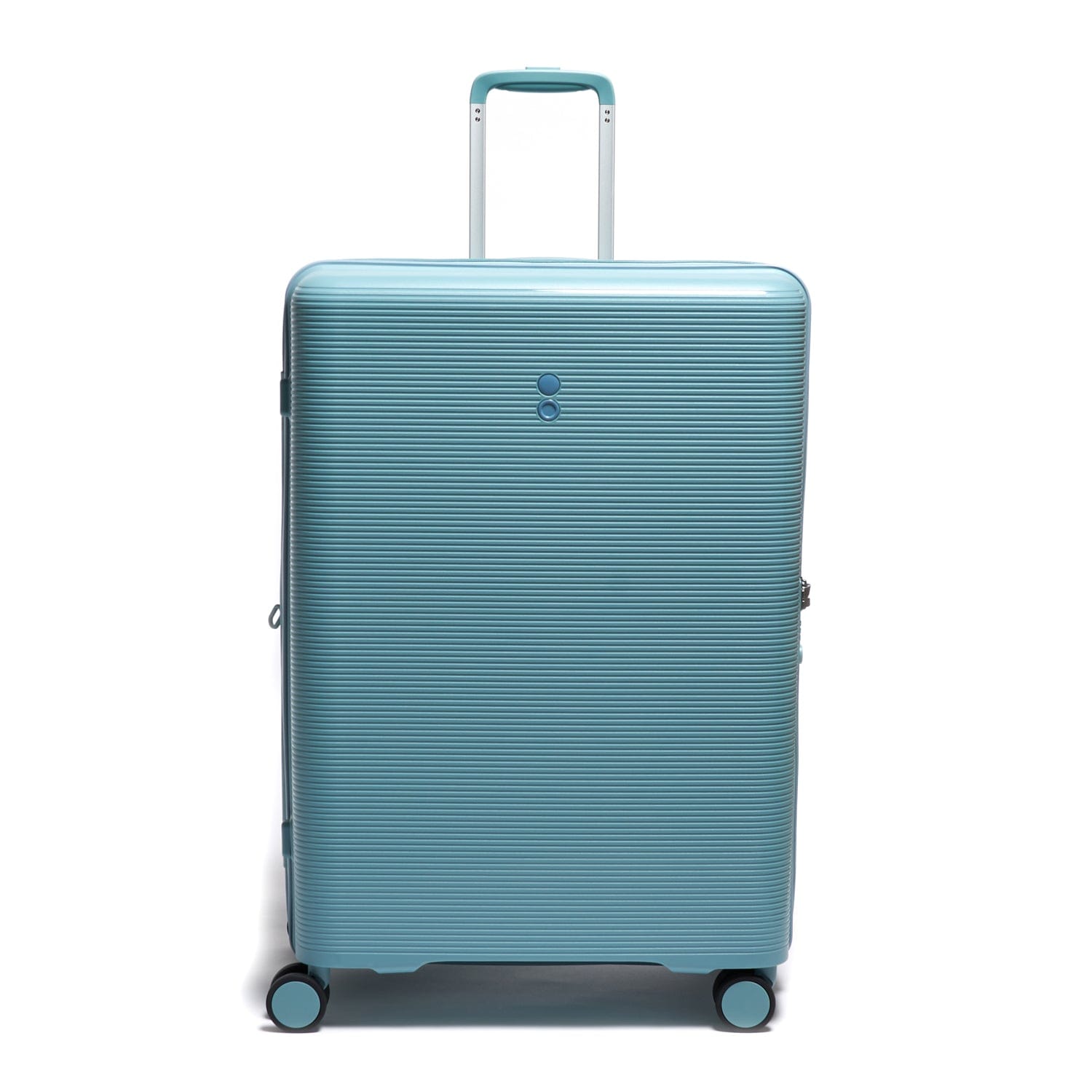 Echolac Forza 65cm Hardcase Expandable 4 Double Wheel Cabin Luggage Trolley Coastal Blue - PW005 24 Coastal Blue