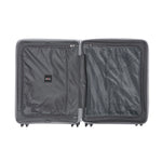 حقيبة سفر إيكولاك فورزا الصلبة القابلة للتوسيع بأربع عجلات مزدوجة، مقاس 55 سم، لون رمادي - PW005 20 رمادي قطبي