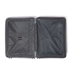 حقيبة سفر إيكولاك فورزا الصلبة القابلة للتوسيع، مقاس 65 سم، مزودة بأربع عجلات مزدوجة، وعربة تسجيل وصول، باللون الرمادي - PW005 24 رمادي قطبي