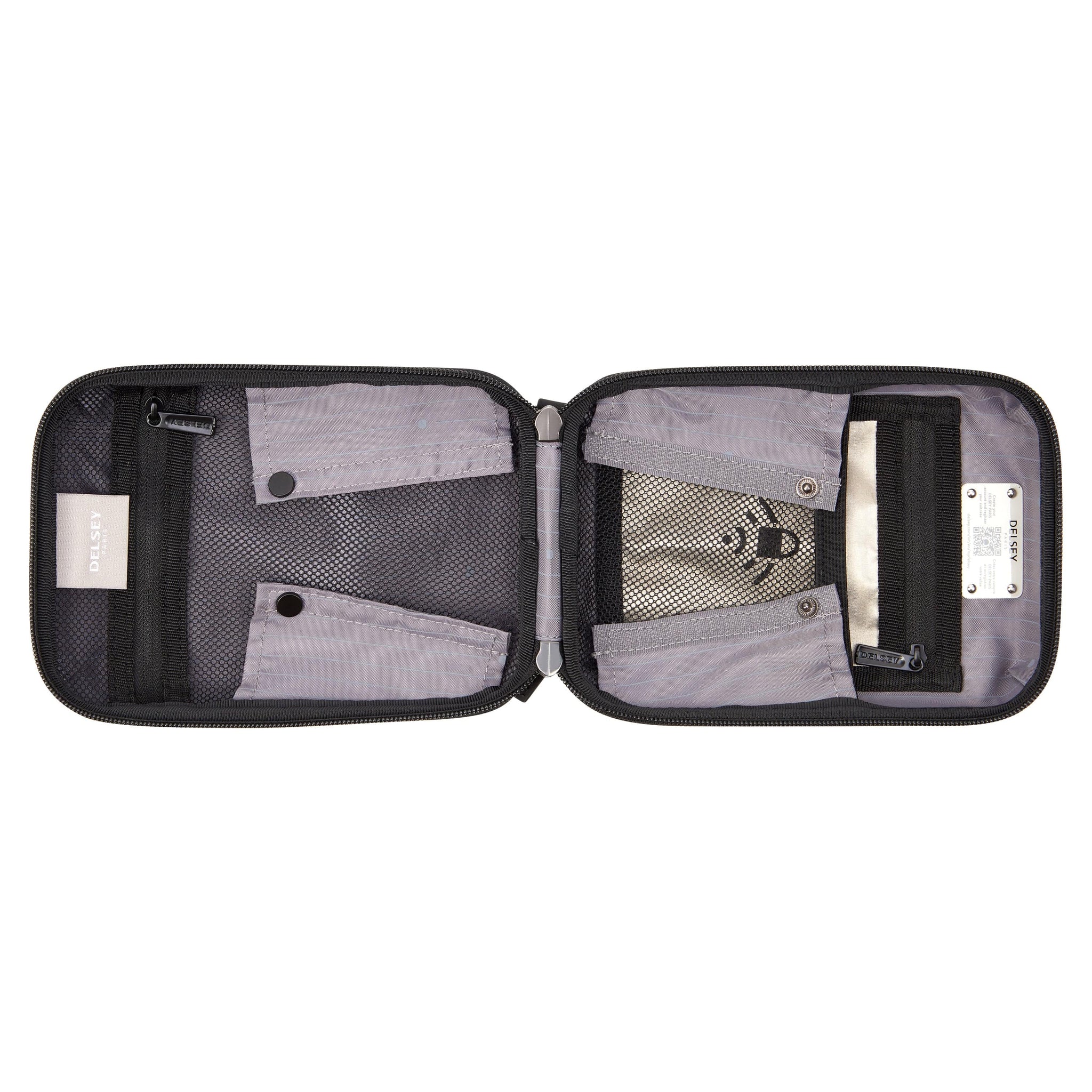حقيبة ديلسي باريس سيكيورتايم الصلبة مع حزام كتف قابل للإزالة - لون أنثراسيت - 00217311501