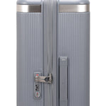 حقيبة سفر إيكولاك ديناستي الصلبة غير القابلة للتمدد، مقاس 67 سم، مزودة بأربع عجلات مزدوجة، لون أزرق ثلجي - PC142A 24 أزرق ثلجي