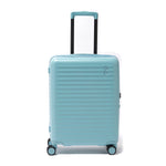Echolac Celestra 54.5cm Hardcase Expandable 4 Double Wheel Cabin Luggage Trolley Slate Blue - PC183 20 WOE Slate Blue