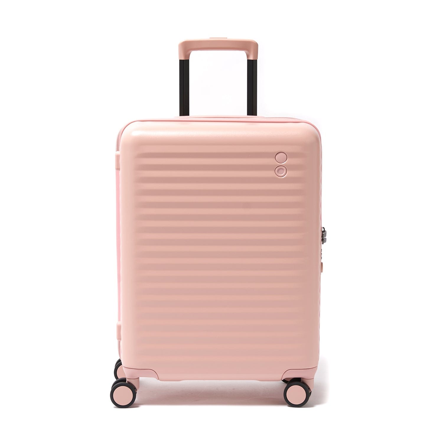 Echolac Celestra 54.5cm Hardcase Expandable 4 Double Wheel Cabin Luggage Trolley Pink - PC183 20 WOE Pink